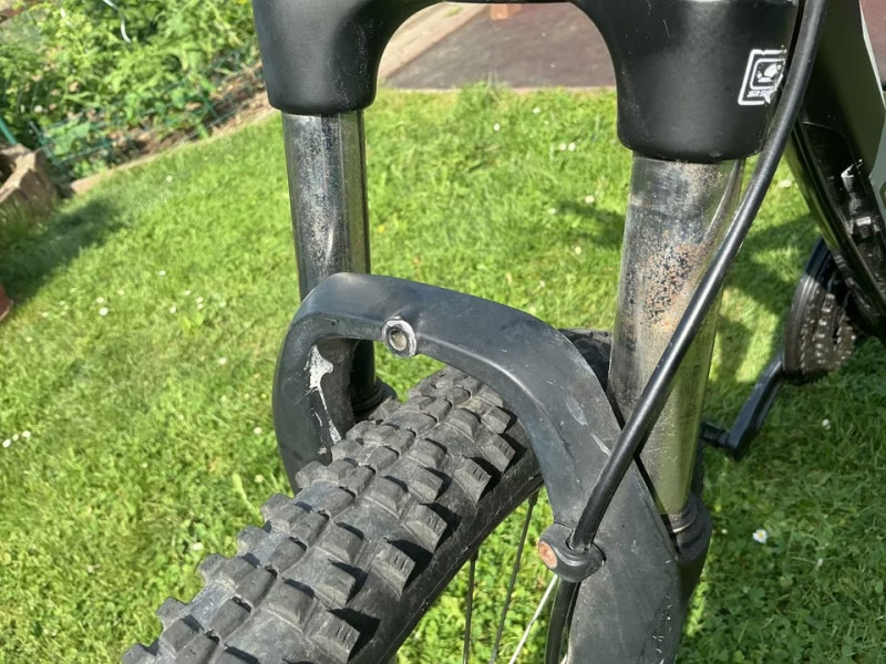 Cube Herren/Jungen Fahrrad 19 Zoll - schwarz-weiß