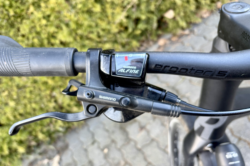 Rose Black Lava 2, 21", 11-Gang-Alfine, Riemenantrieb: Alltagsrad in edler Optik im mattschwarzen Design