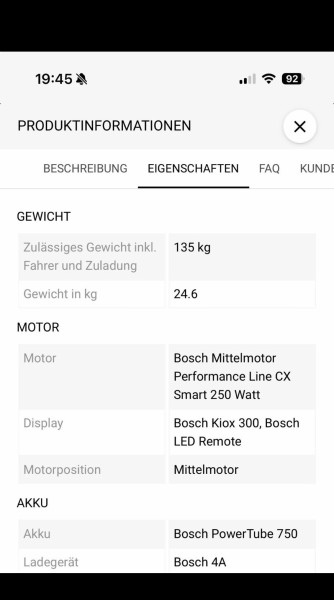 Cube Stereo Hybrid 140 HPC TM 750 sehr guter Zustand
