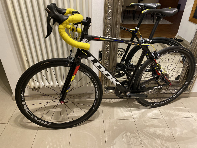 7,3 kg Rennrad Carbon Look 765 Ultegra DT Swiss Carbon RH 54