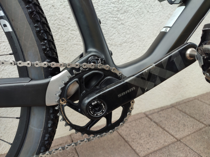 Mountainbike-Fully Canyon Lux CF SLX 9.0 Size: XL Farbe: schwarz