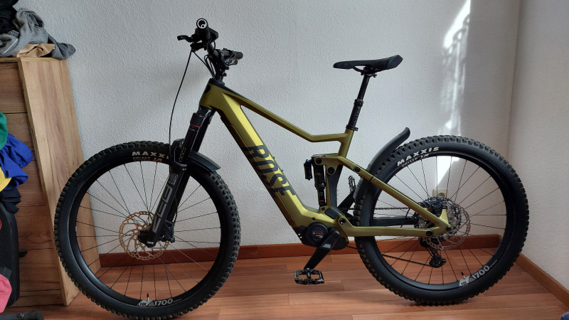 Rose "Root Miller plus 3", E-MTB, Carbonrahmen, 1570 Km, Neupreis: 4999.- Euro
