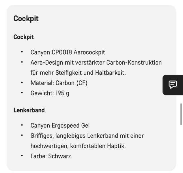 Canyon Aeroad CF SLX 7 Disc eTap Größe M