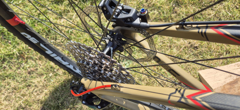 29er Hardtail MTB Felt Nine 1, Carbon, L (18,5) aus 2017