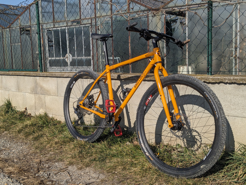 Brother Big Bro Stahl MTB, DT SWISS Laufräder mit SON Nabendynamo 1x12, NEUwertig L Adventure Bike, Reiserad