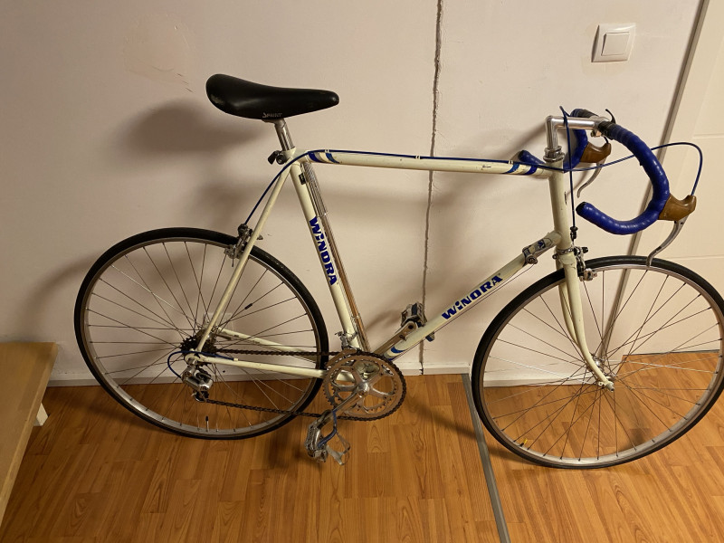 Winora Rennrad weiß Vintage 28'' Rahmenhöhe 60 cm