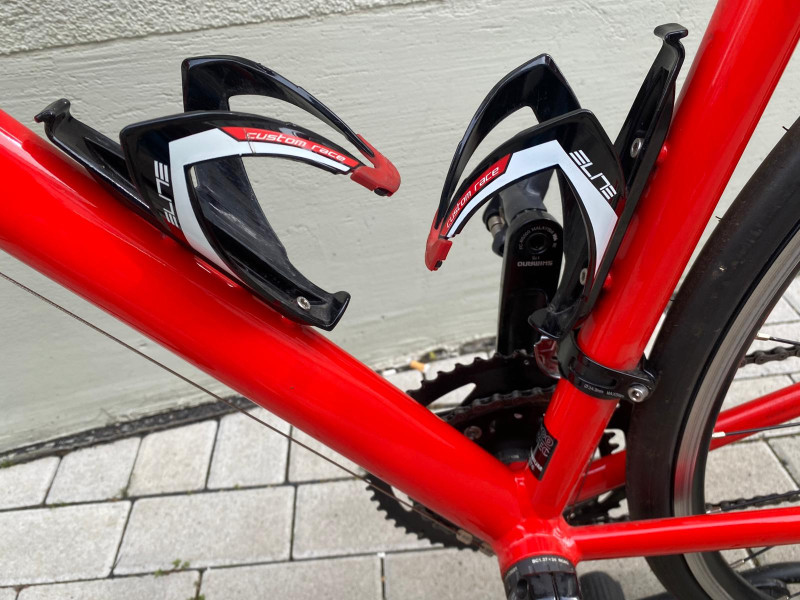 Intec Rennrad (alarm-roter Rahmen) für Damen & Jugendliche - customized-