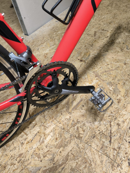 Rennrad Compel RR 7.0, Rot matt, 58cm
