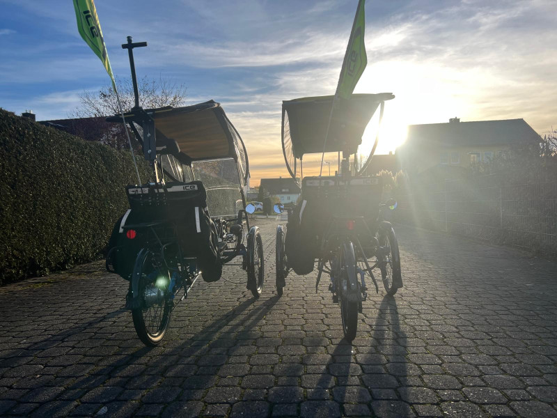 2x ICE Adventure HD 20 RS – Vollausstattung + Rohloff + Veltop – Neuwertig – 2024