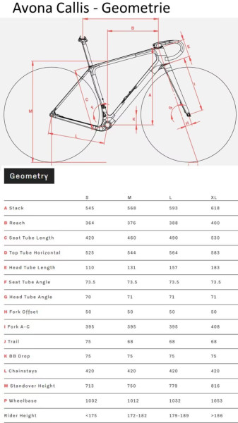 Gravelbike Avona Callis, SRAM Rival XPLR 13s, Carbon Clearcoat, S