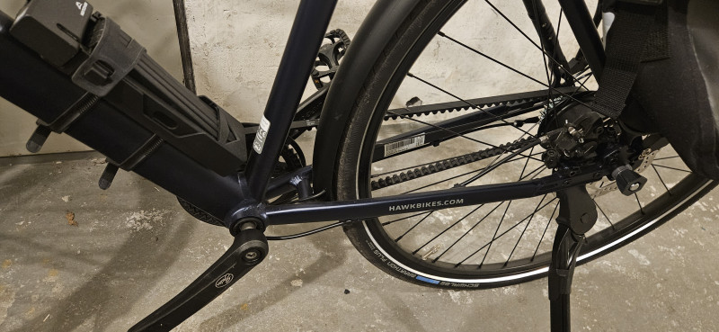 Hawk  Trekking  Gent Super  Deluxe  Plus Ozean Blue 8 Gang Shimano Nexus Schaltwerk .Riemenantrieb