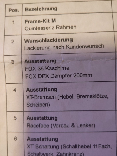 Kenetic Works Downhill verstellbarer Rahmen