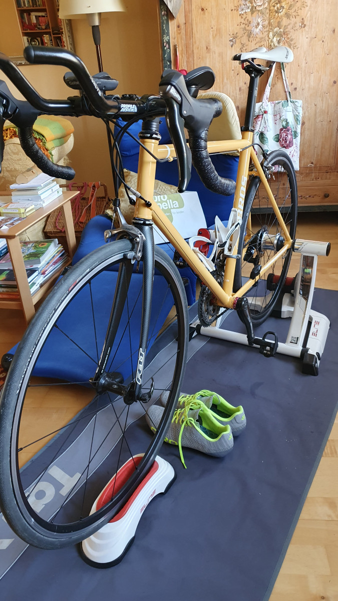 Rennrad PURE BROS. Rh. 56, mit Powermeter - ideal fürs Rollentraining ...