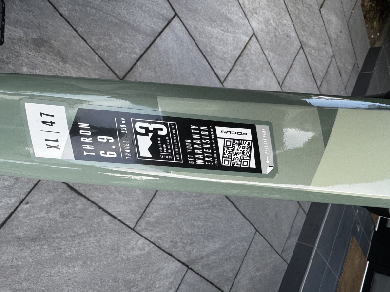 Neues Focus Thron 6.9 green 2022 RH-XL