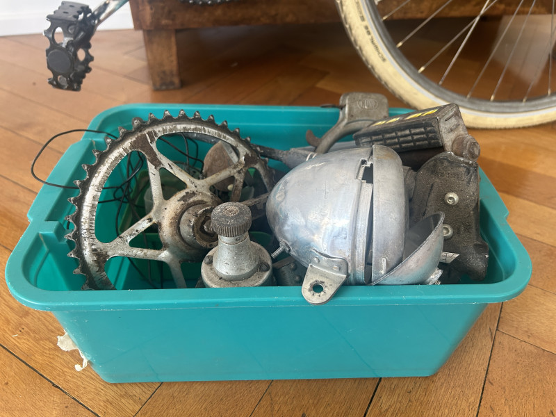 NSU Damenfahrrad aus dem 2. Weltkrieg