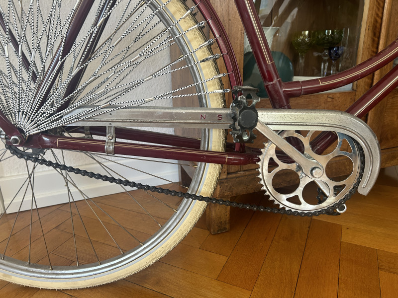 NSU Damenfahrrad aus dem 2. Weltkrieg