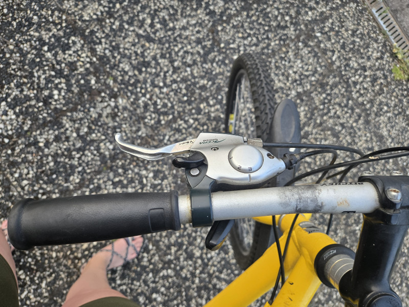 Gelbes Fahrrad von Steppenwolf