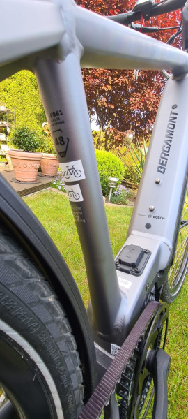 Bergamont E-Horizon Elite Belt Gent RH 48 Bosch CX 85 NM 625 WH Akku Scheckheft