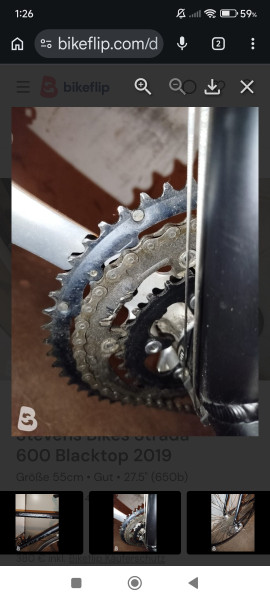 Stevens Strada Blacktop 600