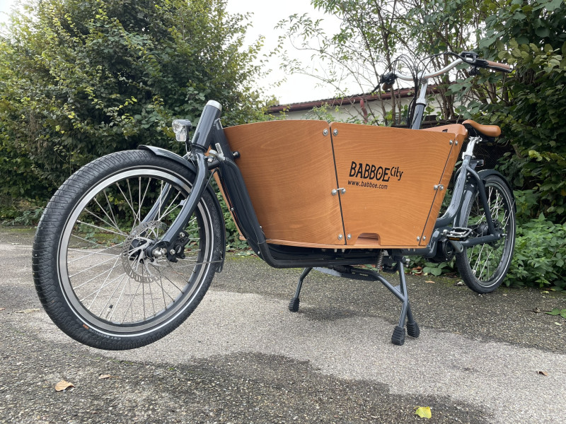 Babboe City Mountain E-Lastenrad – Neuwertiges Testfahrzeug mit Rabatt