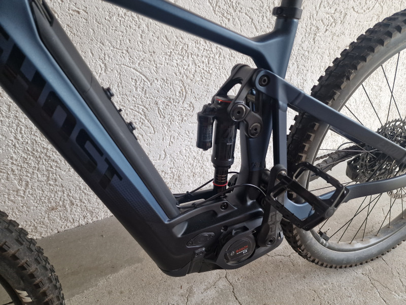 Ghost E-Riot AM CF Advanced dirty blue black  matt
