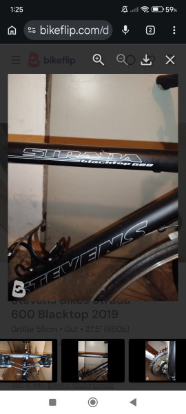 Stevens Strada Blacktop 600