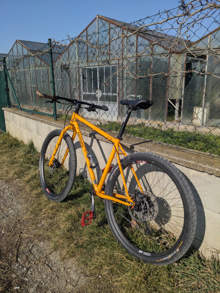 Brother Big Bro Stahl MTB, DT SWISS Laufräder mit SON Nabendynamo 1x12, NEUwertig L Adventure Bike, Reiserad