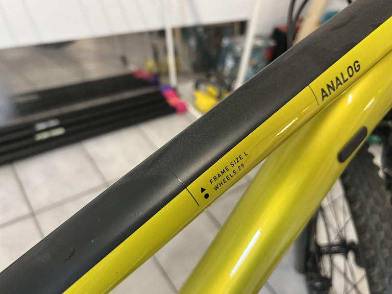 Cube Analog 2024 flashlime´n´black - Shimano Laufräder - SRAM - sehr guter Zustand