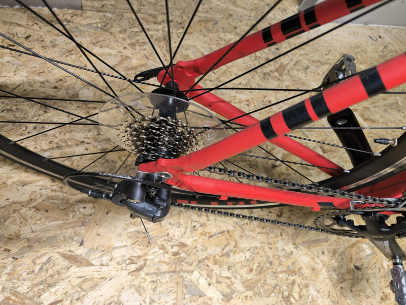 Rennrad Compel RR 7.0, Rot matt, 58cm
