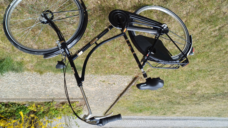 Falter Damenrad schwarz wie neu!