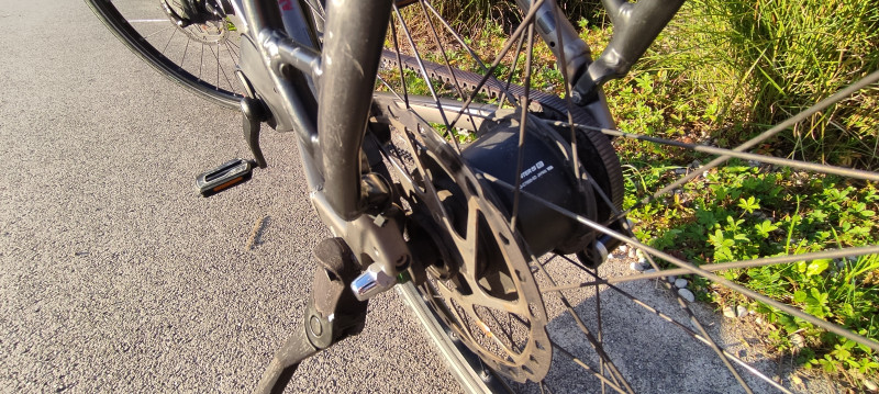 Raleigh Kent Premium günstiges Trekking E Bike mit Riemenantrieb