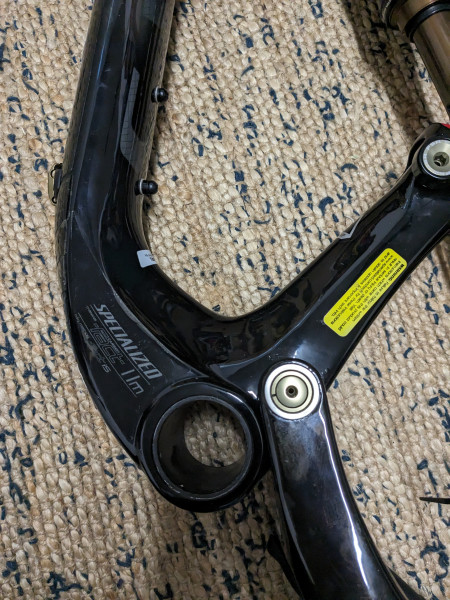 2012 Specialized s-works Stumpjumper FSR Carbon 26
