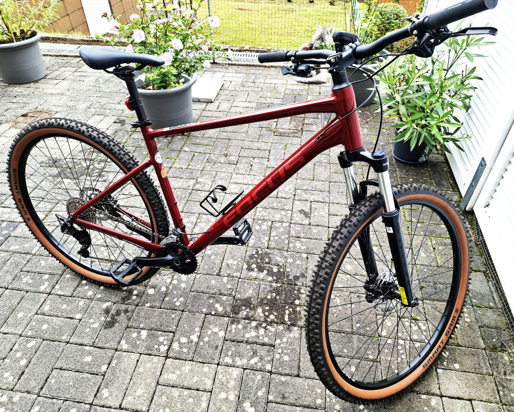 Mountain Bike FOCUS WHISTLER 3,7 Dark-Red 29 Zoll Unisex WIE NEU