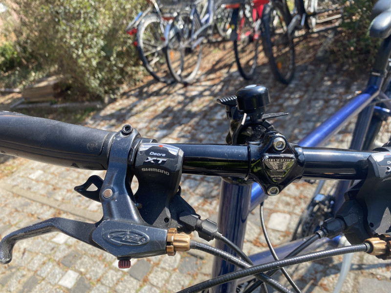 Herrenrad, Einzelstück zu verkaufen – 25CrMo4 Stahlrahmen (50 cm), Shimano XT, DT Swiss, Top Zustand!