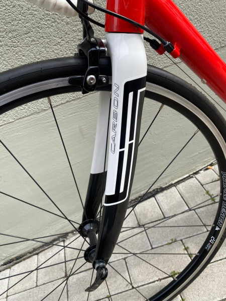 Intec Rennrad (alarm-roter Rahmen) für Damen & Jugendliche - customized-