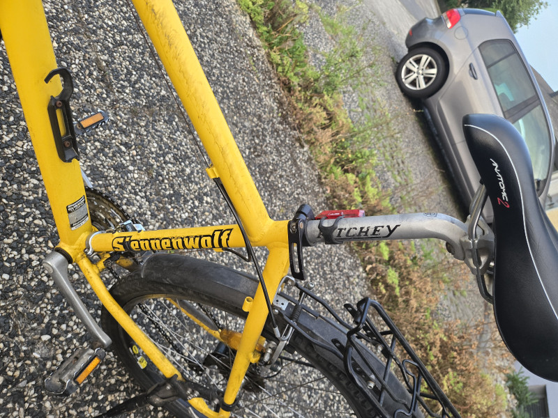 Gelbes Fahrrad von Steppenwolf