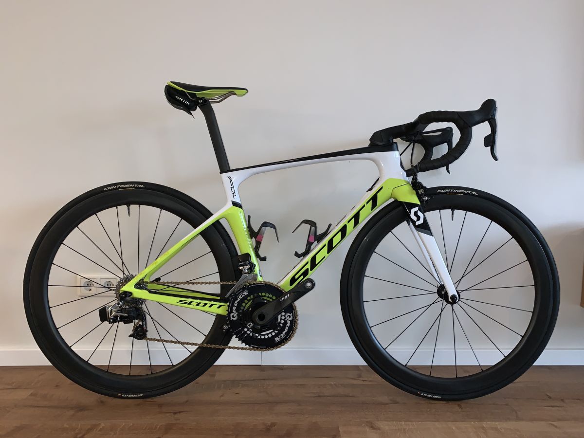 Scott Foil 2018 SRAM Red eTap Quarq Powermeter auf bikeboerse