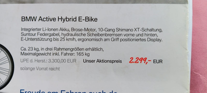 BMW active Hybrid Bike