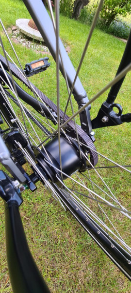 Bergamont E-Horizon Elite Belt Gent RH 48 Bosch CX 85 NM 625 WH Akku Scheckheft
