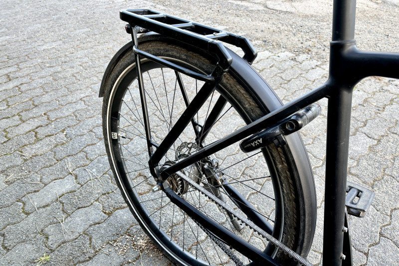 Rose Black Lava 2, 21", 11-Gang-Alfine, Riemenantrieb: Alltagsrad in edler Optik im mattschwarzen Design
