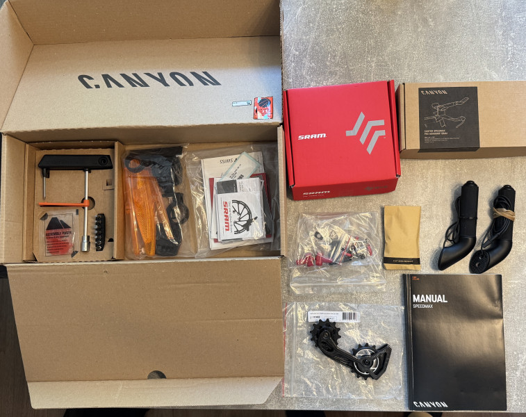 Canyon Speedmax CFR 1by AXS - Modell 2026 - Ceramicspeed - Gr. S - Garantie - Powermeter - NEUZUSTAND